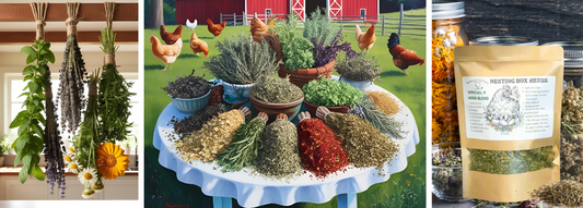 How to Make Your Own Nesting Box Herbs for Chickens