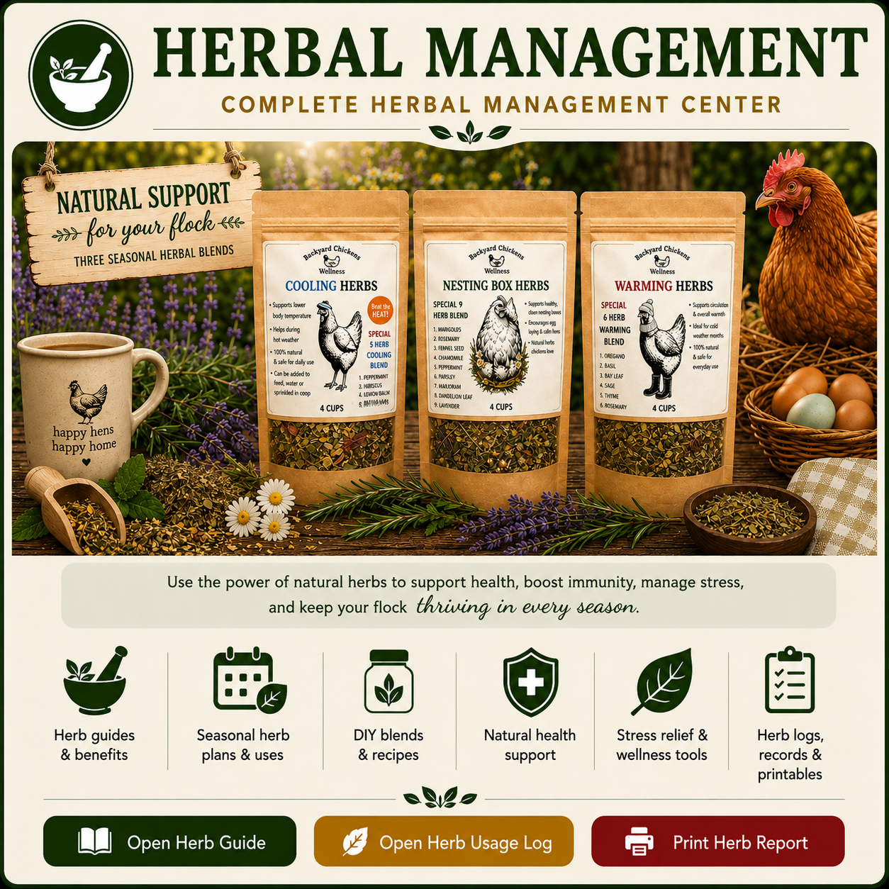 Backyard Chickens Mama Chicken Toolkit