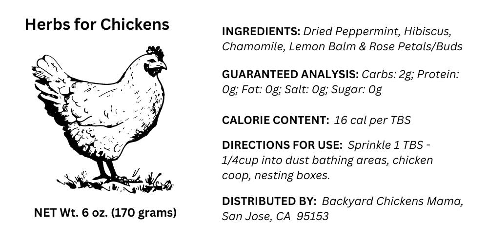 Cooling Herbs for Chickens